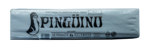 Papel Crepé Pingüino C/10 Blanco
