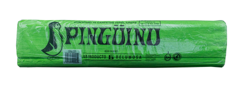 Papel Crepé Pingüino C/10 Verde Limón