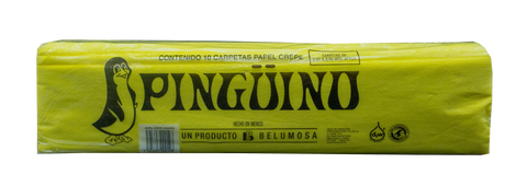 Papel Crepé Pingüino C/10 Canario