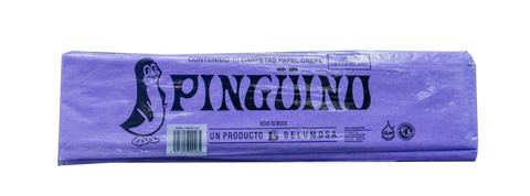 Papel Crepé Pingüino C/10 Lila