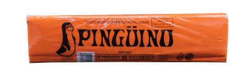 Papel Crepé Pingüino C/10 Naranja