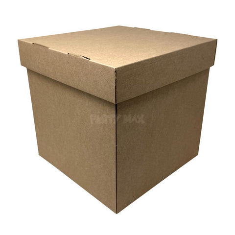 Caja Cubo Kraft Party Max 20x20 C/5