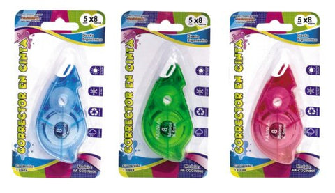 Cinta Correctora Pascua 5Mm X 8M 806 C/2