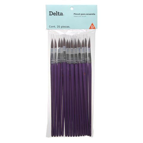 Pincel Delta Acuarela #11 PD11 C/25