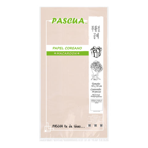 Papel Coreano Macaroon C/10 Arena