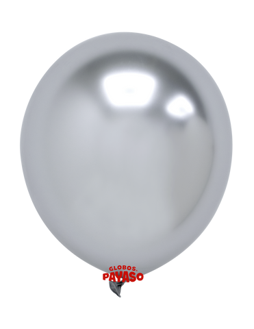 Globo Payaso #5 Platinum C/50 Plata