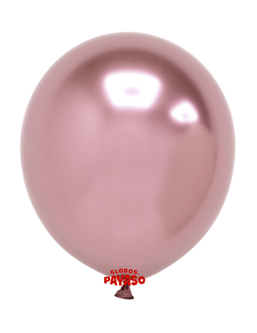 Globo Payaso #12 Platinum C/25 Rose Gold