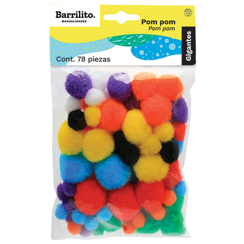 Pom Pom Acme Colores Surtidos C/78