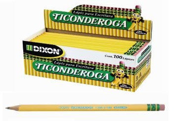 Lápiz Dixon Ticonderoga 2 1/2 C/100