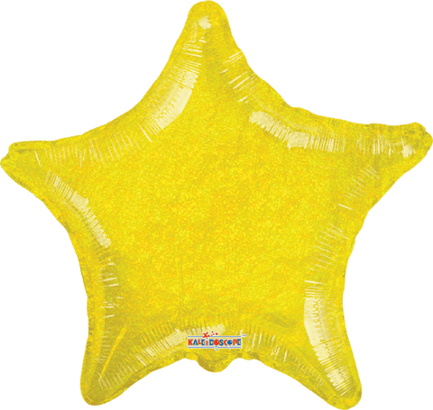 Globo MetÌÁlico 09S Estrella Hologra Dorado