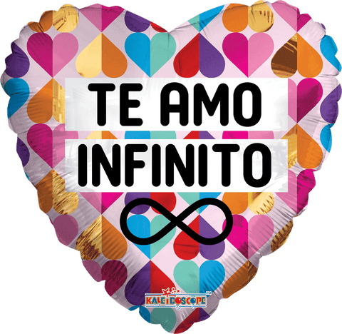 Globo MetÌÁlico 12H Te Amo Infinito