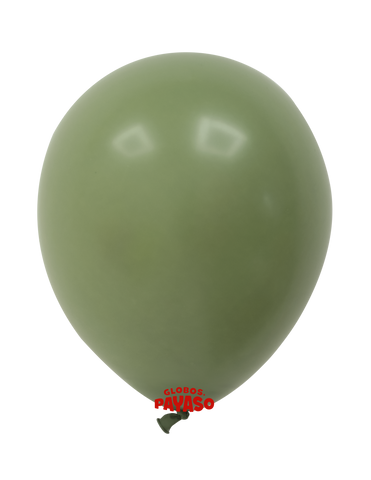 Globo Payaso #9 Vintage C/50 Musgo