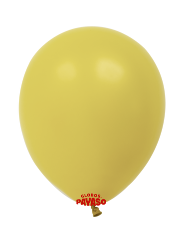 Globo Payaso #9 Vintage C/50 Ocre