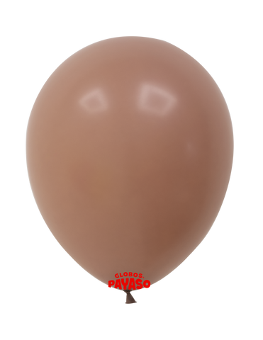 Globo Payaso #5 Vintage C/100 Rosa Oxido