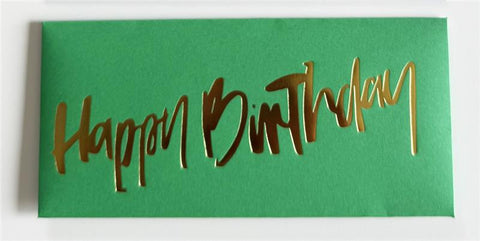 Sobre Dinero Party Max Foil Happy Birthday 2 C/5