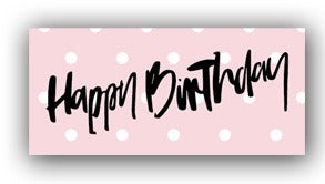 Sobre Dinero Party Max Happy Birthday Rosa C/5