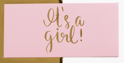 Sobre Dinero Party Max Foil Its A Girl C/5