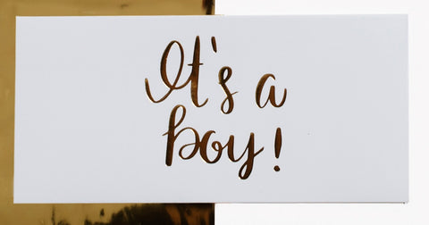 Sobre Dinero Party Max Foil Its A Boy C/5