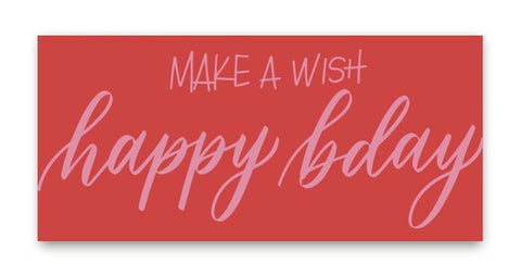 Sobre Dinero Party Max Happy Birthday Rojo