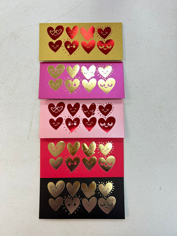 Sobre Dinero Party Max Foil Corazoncitos C/5