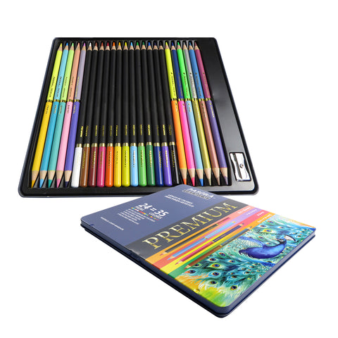 Lápiz Colores Pascua Premium Set C/24 LAMP-MM02435