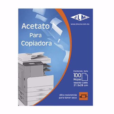 Acetato Jlm Carta Copiadora C/100