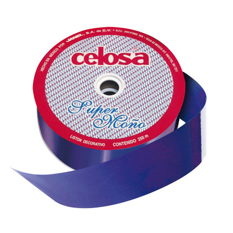 Listón Celosa 017 #22 250Mts Azul Rey