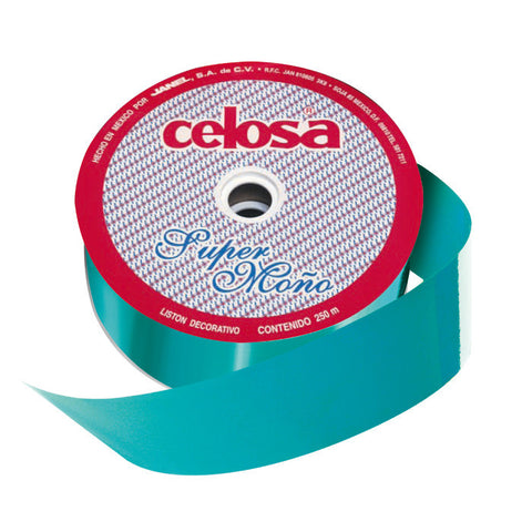 Listón Celosa 017 #22 250Mts Turqueza