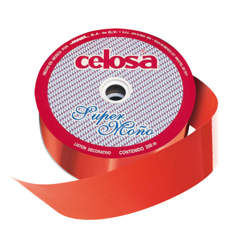 Listón Celosa 017 #22 250Mts Naranja