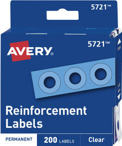 Refuerzo Avery Transparente C/200