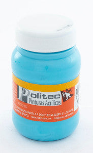 Pintura Acrílica Politec 100 Ml. 316 Azul Pastel C/6