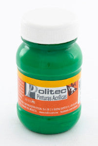Pintura Acrílica Politec 100 Ml. 312 Verde Claro C/6