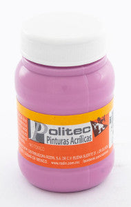 Pintura Acrílica Politec 100 Ml. 311 Violeta Claro C/6