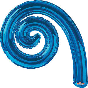 Globo Metálico Kurlys Spiral GB Azul Royal