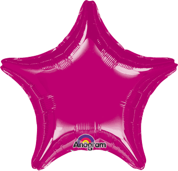 Globo Metálico 9S Estrella Fiusha