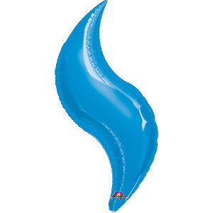 Globo Metálico 19C Curva Azul Royal