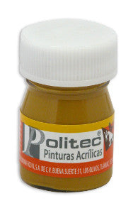 Pintura Acrílica Politec 20 Ml. 303 Ocre C/12