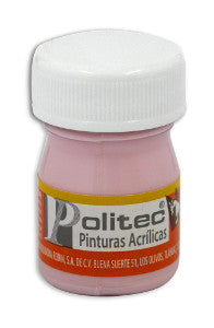 Pintura Acrílica Politec 20 Ml. 326 Rosa Pastel C/12