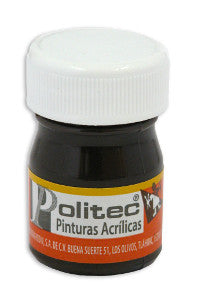 Pintura Acrílica Politec 20 Ml. 304 Sombra Café C/12
