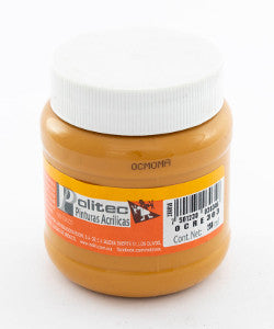 Pintura Acrílica Politec 250 Ml. 303 Ocre