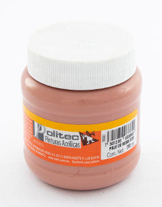 Pintura Acrílica Politec 250 Ml. 338 Palo De Rosa