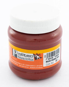 Pintura Acrílica Politec 250 Ml. 305 Rojo Oxido