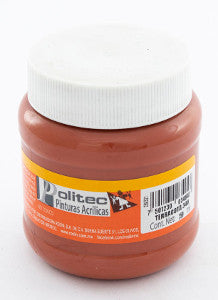 Pintura Acrílica Politec 250 Ml. 340 Terracota