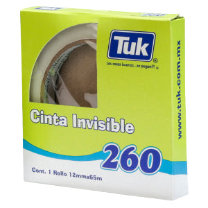 Cinta Invisible Tuk 260  12mm x 65m