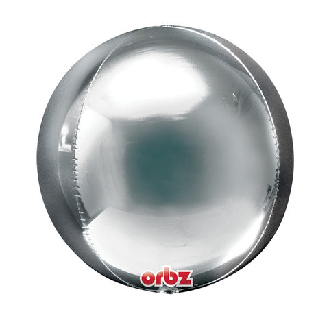 Globo Metálico Orbz Plata