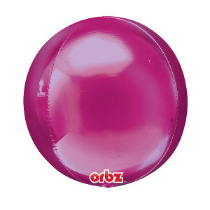 Globo Metálico Orbz Magenta