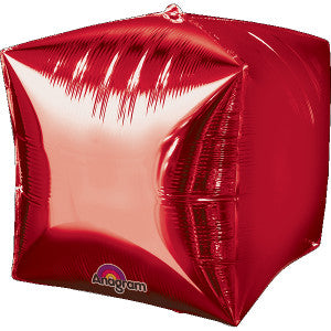 Globo MetÌÁlico Cubez Rojo