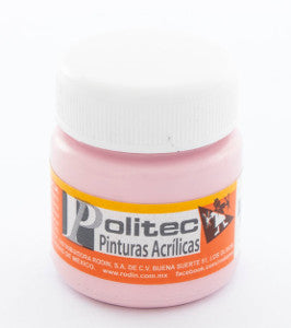 Pintura Acrílica Politec 326 Rosa Pastel 30ml C/15