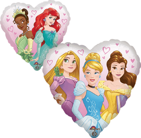 Globo Metálico 17H Princess Dream Big Heart