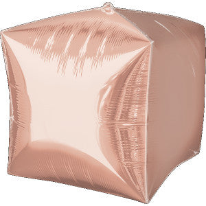 Globo Metálico Cubez Rose Gold